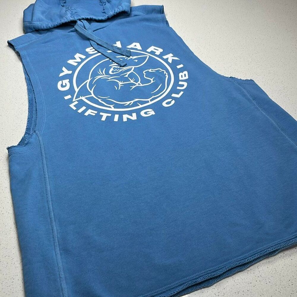GymShark Sleeveless Pullover Hoodie Sweatshirt Mens Medium
